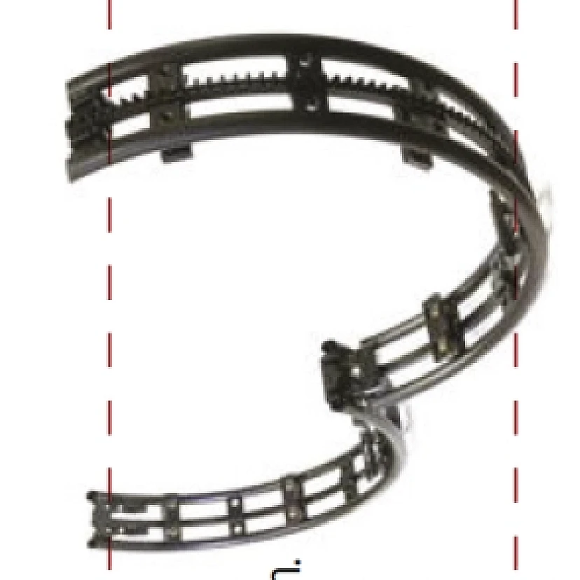HELIX® Quick Release Track Ring 56 in (1422.4 mm) - 10 Shoes